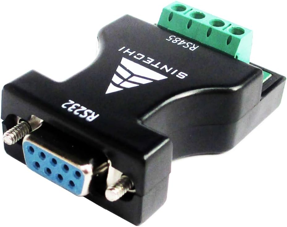 Sintech 232 to 485, RS232 Serial to RS485 Communication Data Converter Adapter