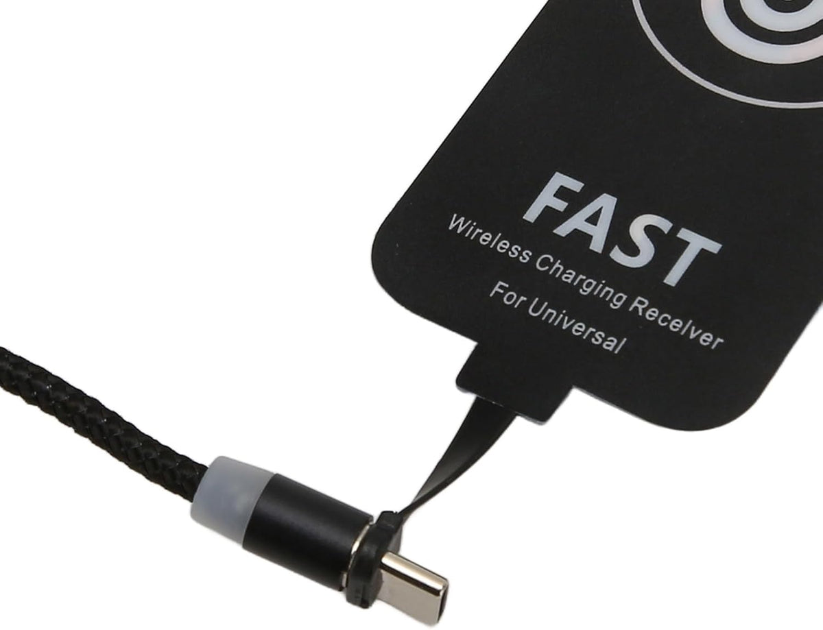 Type C Charging Receiver - 5V 2A Magnetic Suction Thin Qi Charging Module for Type C Phones