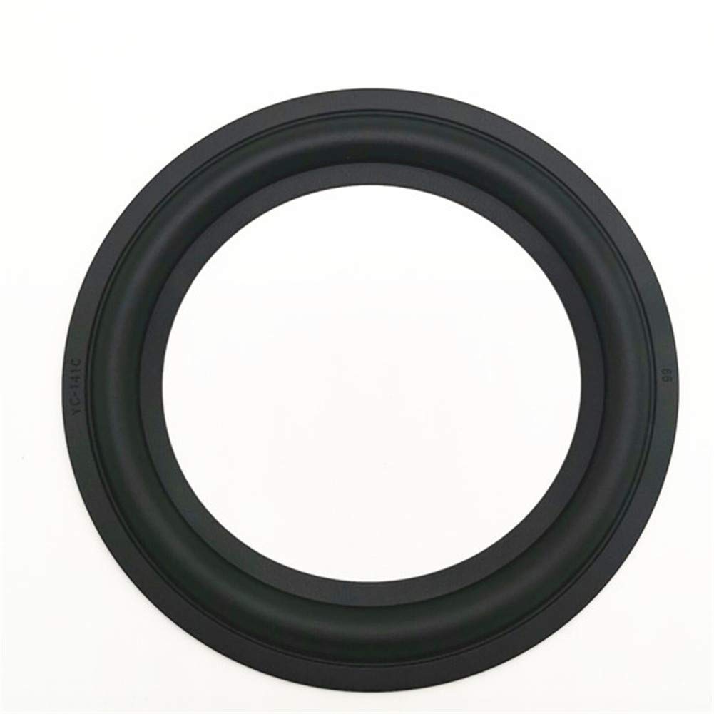 LinaLife 2pcs 6 inch 6" Speaker Foam Surround Repair Kit, 156mm Perforated Rubber Edge Rings Replacement Parts Speaker Repair DIY Surround Repair