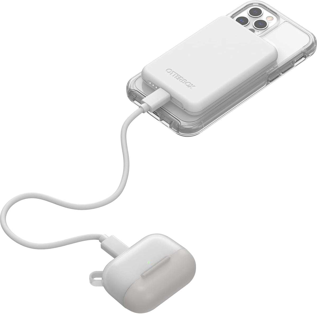 OtterBox Wireless Power Bank for MagSafe – 3k mAh, WHITE