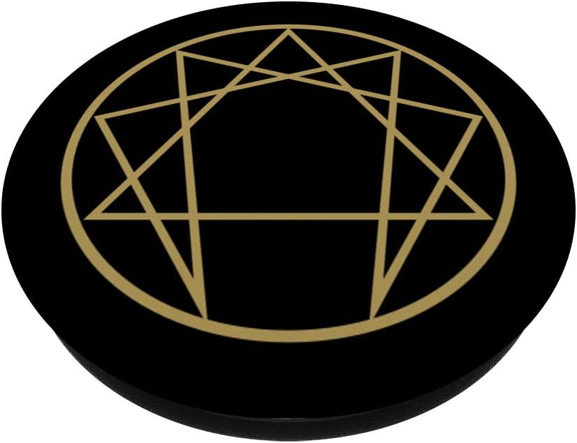 PopSockets PopGrip Enneagram Popsocket - Gurdjieff Enneargram: Swappable Grip for Phones & Tablets