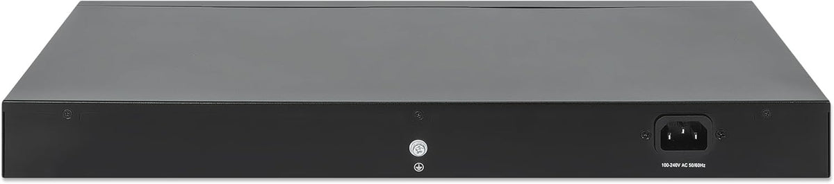 Intellinet 28-Port L2+ Fully Managed PoE+ Switch - with 24 Gigabit Ethernet Ports and 4 SFP+ Uplinks – 370W Power Budget, 30W per Port Max – 3 Yr Mfg Warranty – 561846
