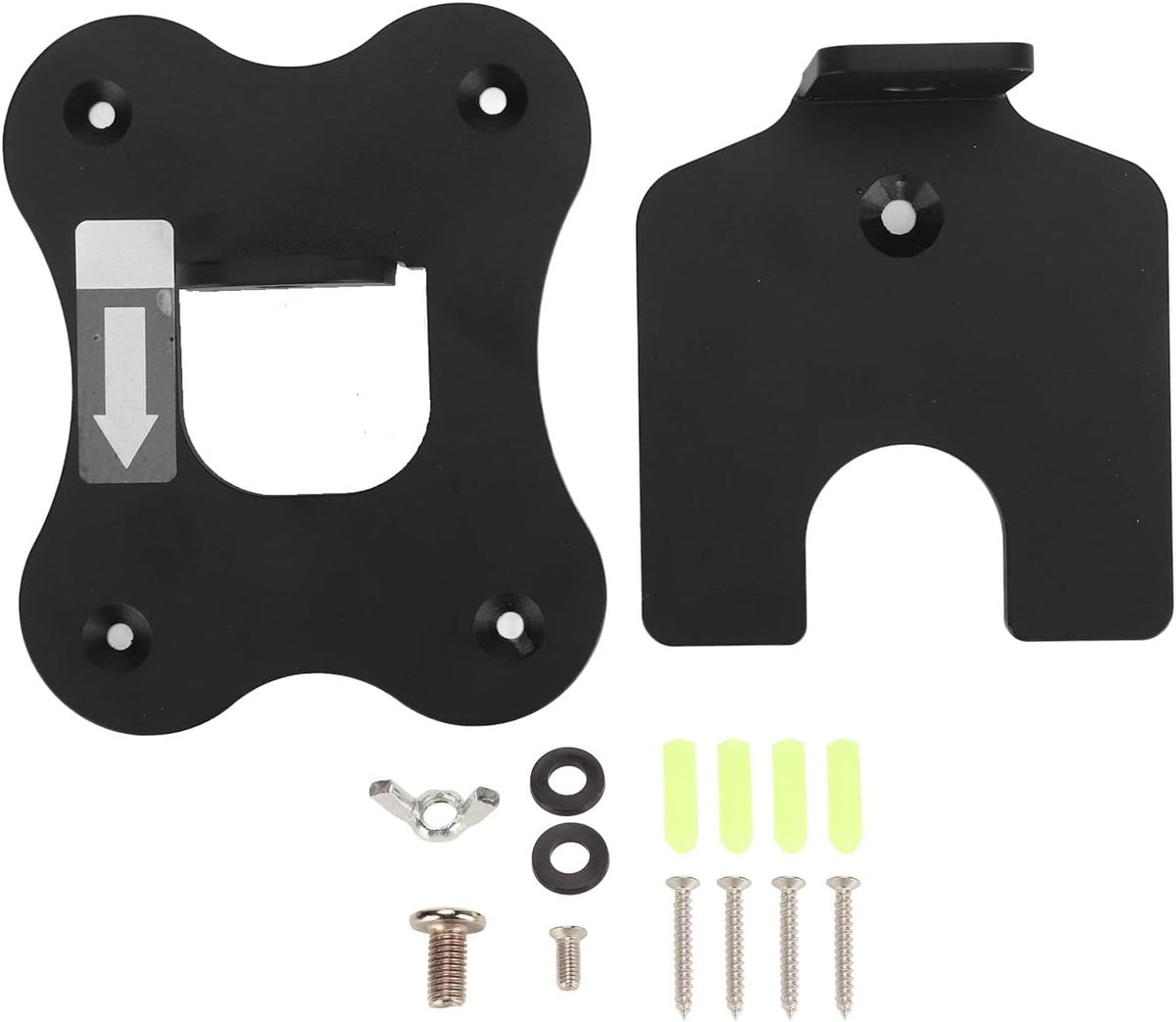 FOTABPYTI Wireless Speaker Wall Mount Bracket - Sturdy 3mm Thick Metal with Screws for Great Space Efficiency