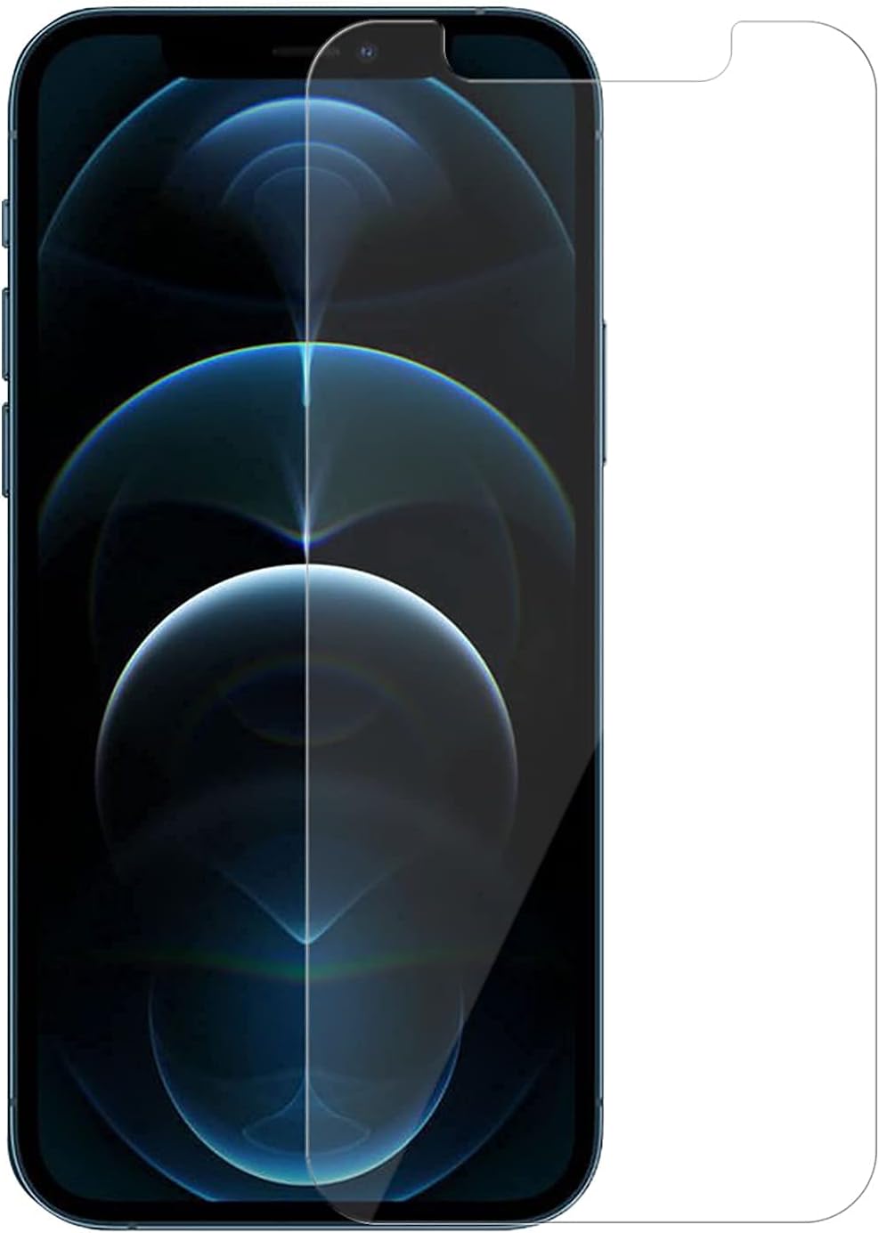 ARMOR Flexible Glass Screen Protector for iPhone 12 Pro / 12, Anti Blue-Light with Anti-Glare.