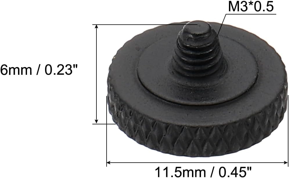 5 Pack PATIKIL Camera Shutter Button, Soft Shutter Release Button Pure Copper Camera Button Knurled Suitable for Nikon