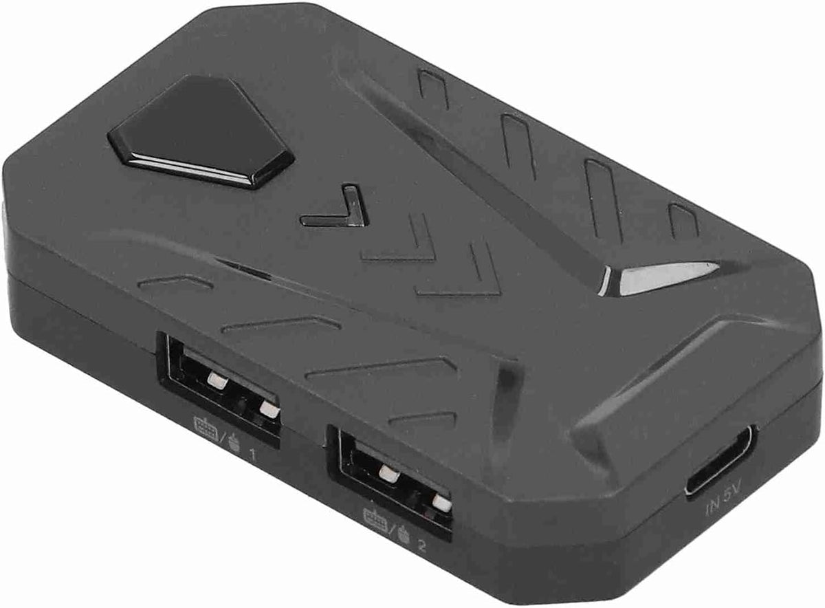 Gaming Keyboard Mouse Converter, Bluetooth Multi-Angle Adjustable for iOS and Android (Mix Pro Standard)
