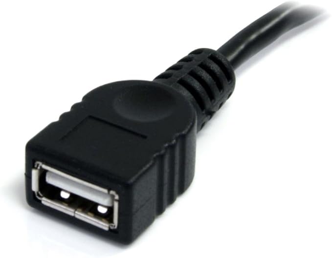 StarTech 10ft USB 2.0 Extension Cable, USB-A M/F, Black (USBEXTAA10BK)