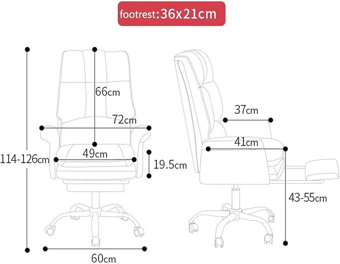 Computer Chair White Gaming Chair Comfortable Soft Sofa Chair Bedroom Computer Chair Girls Live Gamer Chair Leather Office Chair Furniture(Blue)