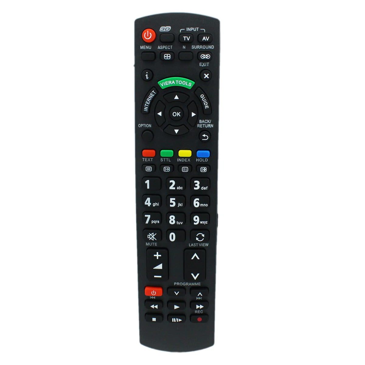 Replacement N2QAYB000352 Remote Control for Panasonic TV Also Compatible with N2QAYB000350 N2QAYB000496 N2QAYB000487 N2QAYB000486 N2QAYB000715