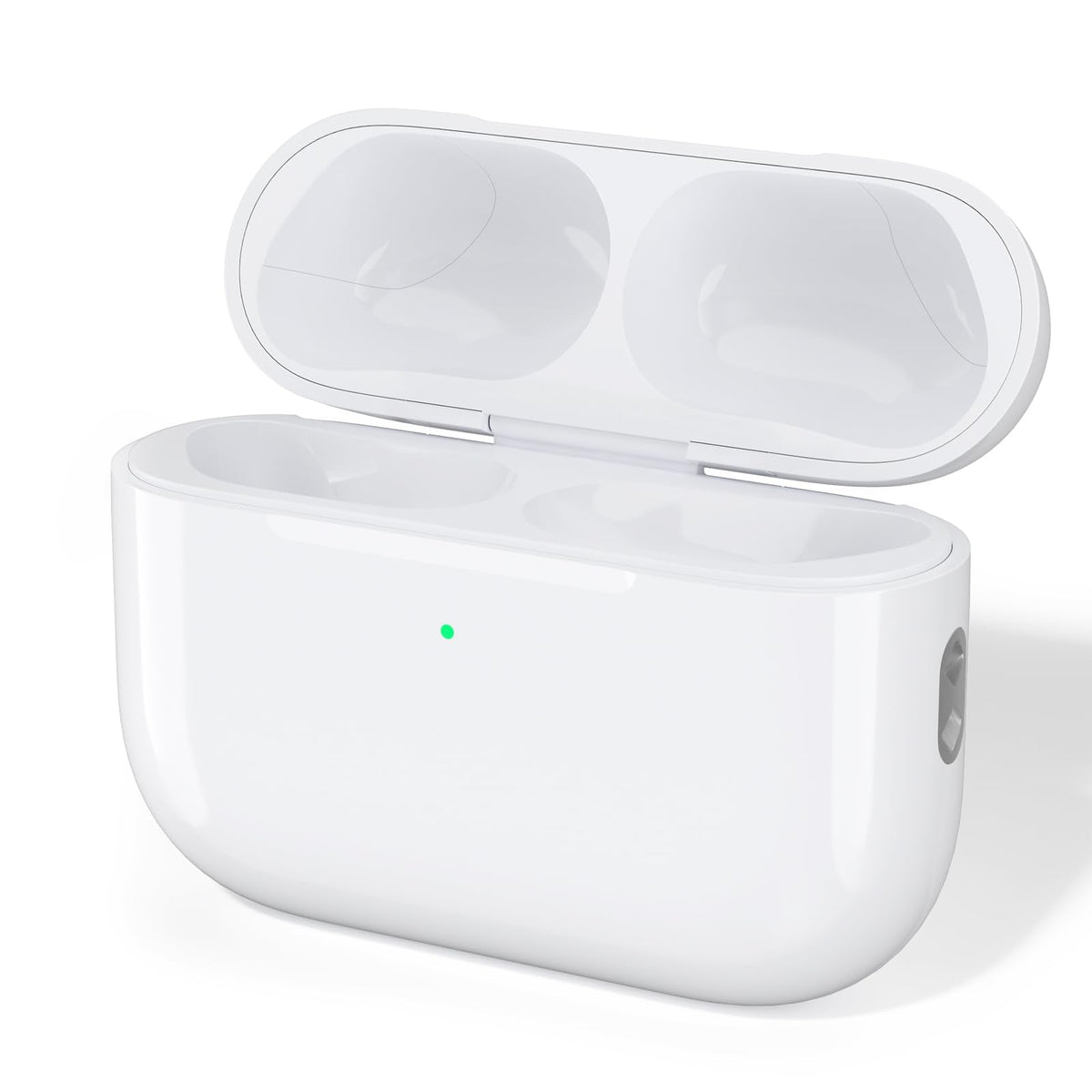 Wireless Charging Case Replacement for AirPods Pro 3 (2025 Release), USB-C Port with Pairing & Sync Button, Replacement Airpods Pro 3 Charging case