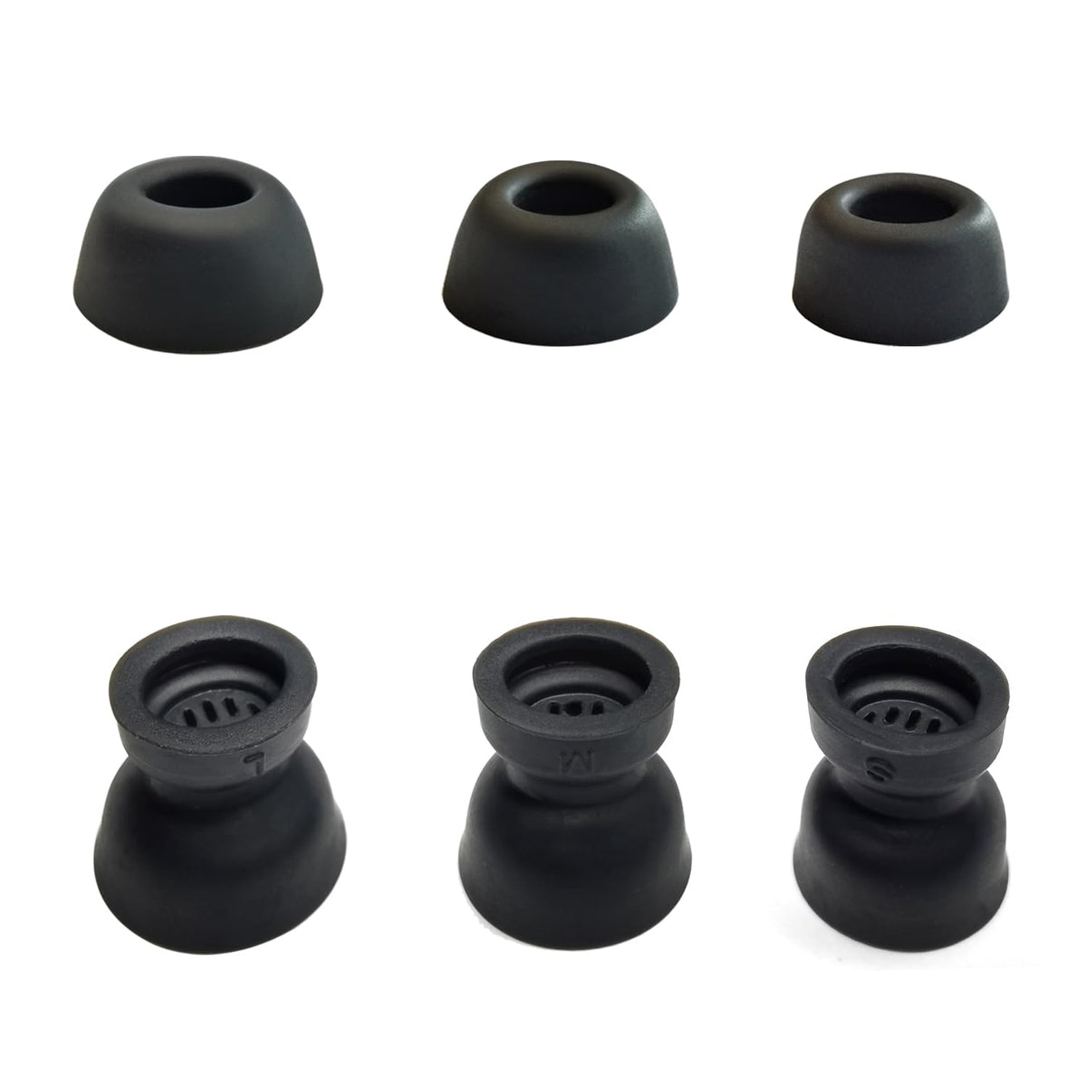 Silicone Ear Tips for Google Pixel Buds Pro2 Replacement Tips for Pixel Buds Pro2 Earbud Fit Case (S/M/L)