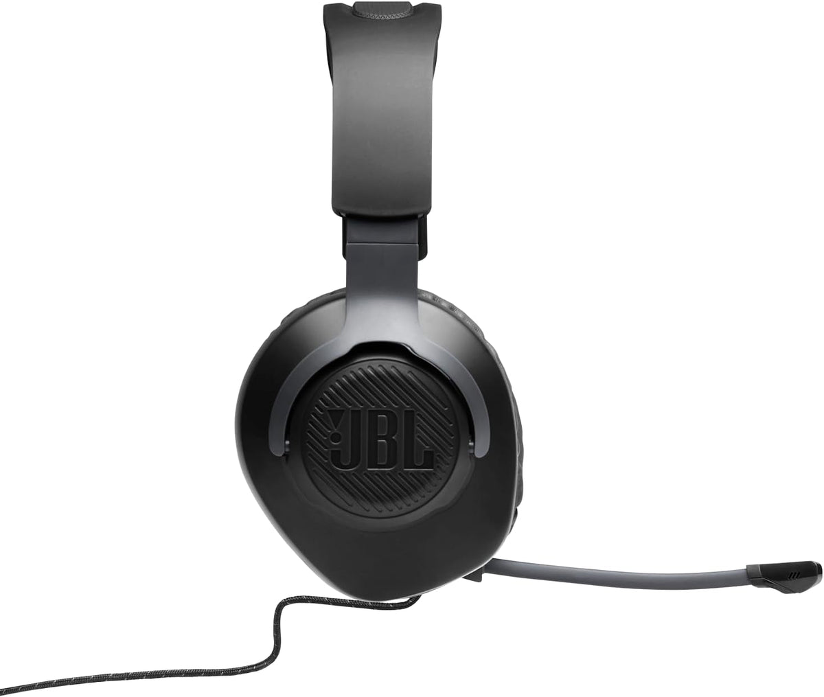 100 JBL Quantum - Wired Over-Ear Gaming Headphones - Black, Large