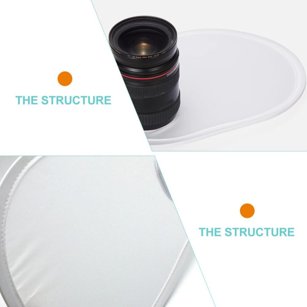 Gatuida Mini Diffuser Photography Tools, Camera Light Reflector, Speedlight Diffuser, Photo Reflector, Soft Cloth Props