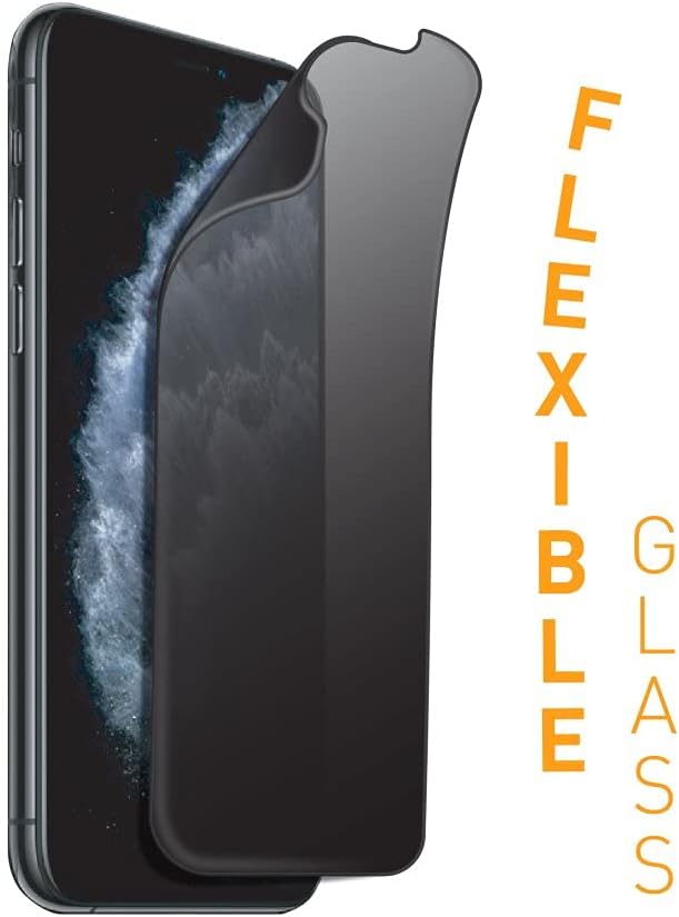 ARMOR Privacy Guard Flexible Glass Screen Protector for iPhone SE3/SE2/8/7, Anti-Glare, Durable Protection.