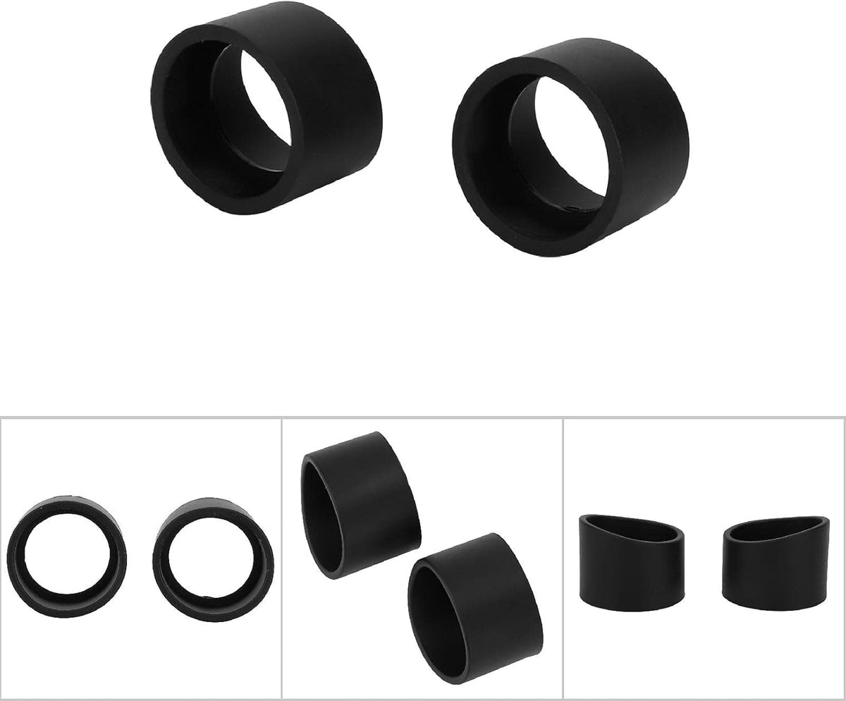 AUNMAS 2PCS Eyepiece Cover, Soft Rubber Binocular Eye Cups Replacement Guard for 32 36mm Stereo Microscope
