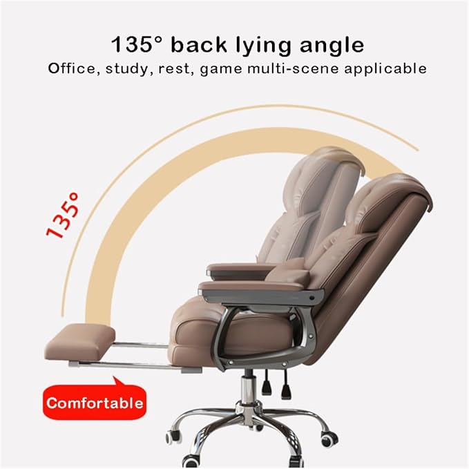Gaming chair  Computer Chairs for Adults Gaming Chair Ergonomic Office Desk Chair Accent Chairs High Back Chair Lift Chair Student Chair Metal Armchair for Bedroom Living Room ( Color : Black With
