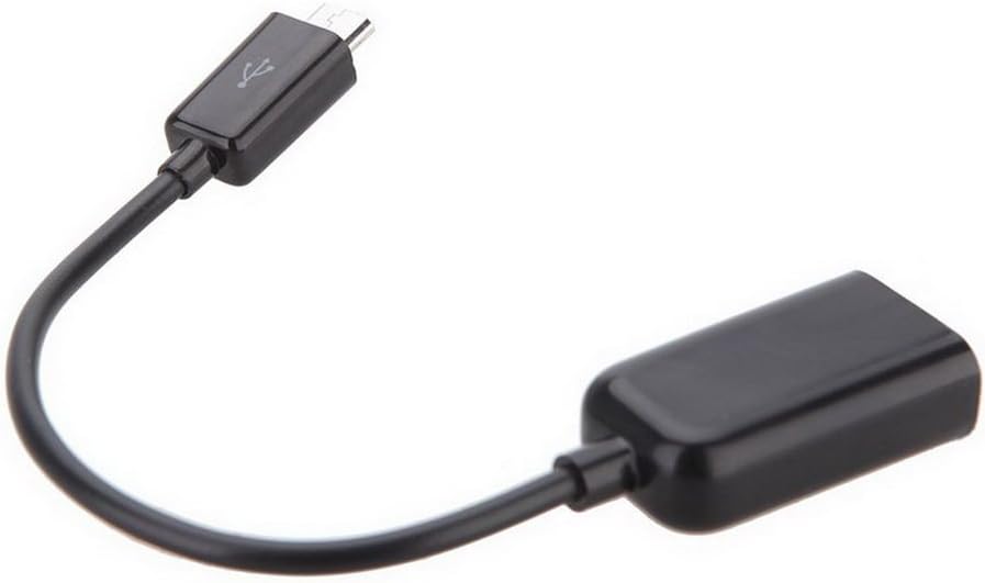 Micro USB to USB Female Adapter Cable for OTG Devices & Power Charging - Compatible with Various Models