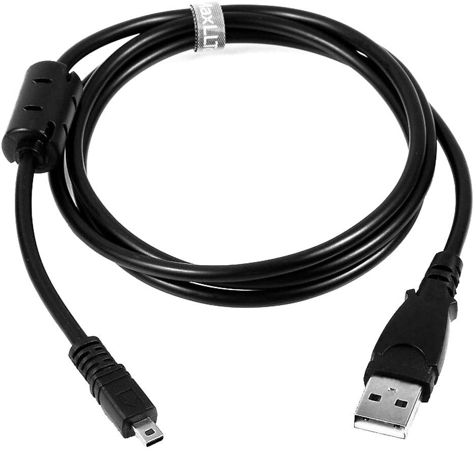 UC-E6 UC-E16 Replacement Cable, 2 in 1 USB PC Battery Charger Data Cable for Nikon Coolpix S70 S3600, 5 FT Extra Long