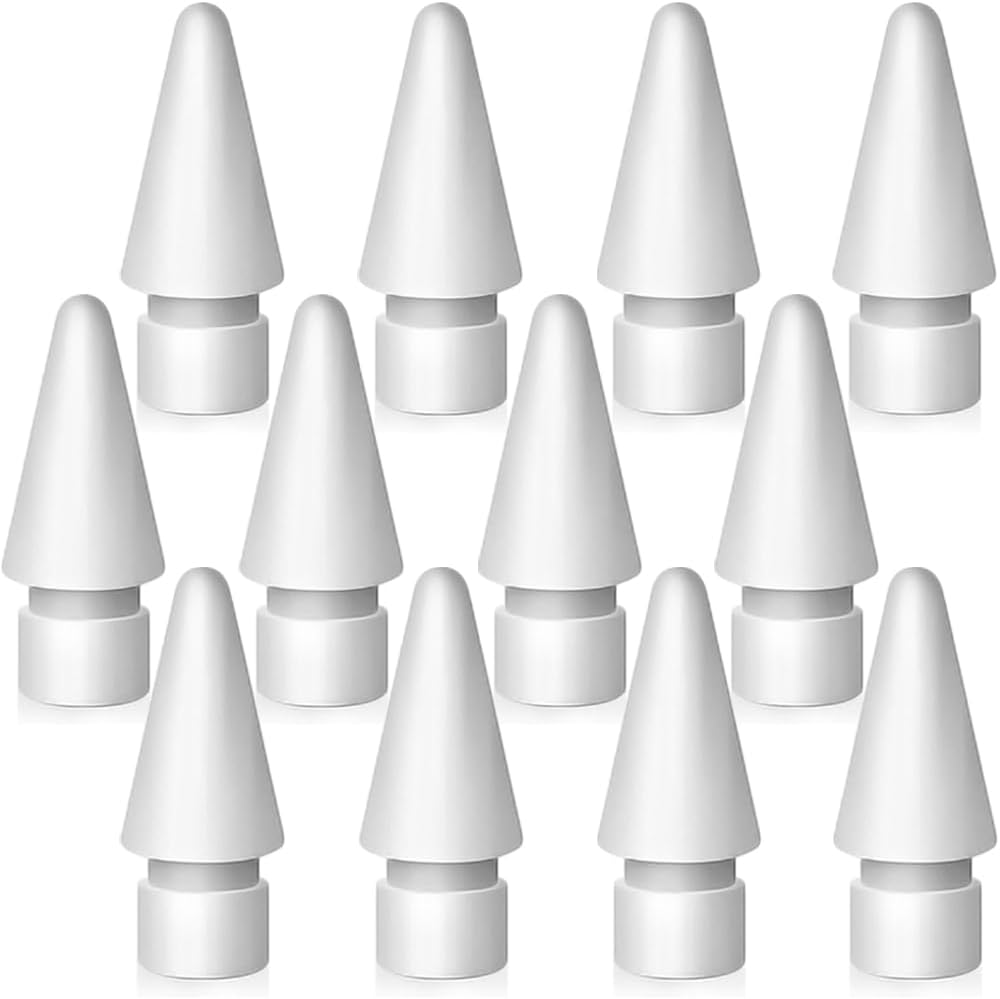 Replacement Tips for Apple Pencil USB-C/ 1st Generation/ 2nd Generation Tip(12 Pack)