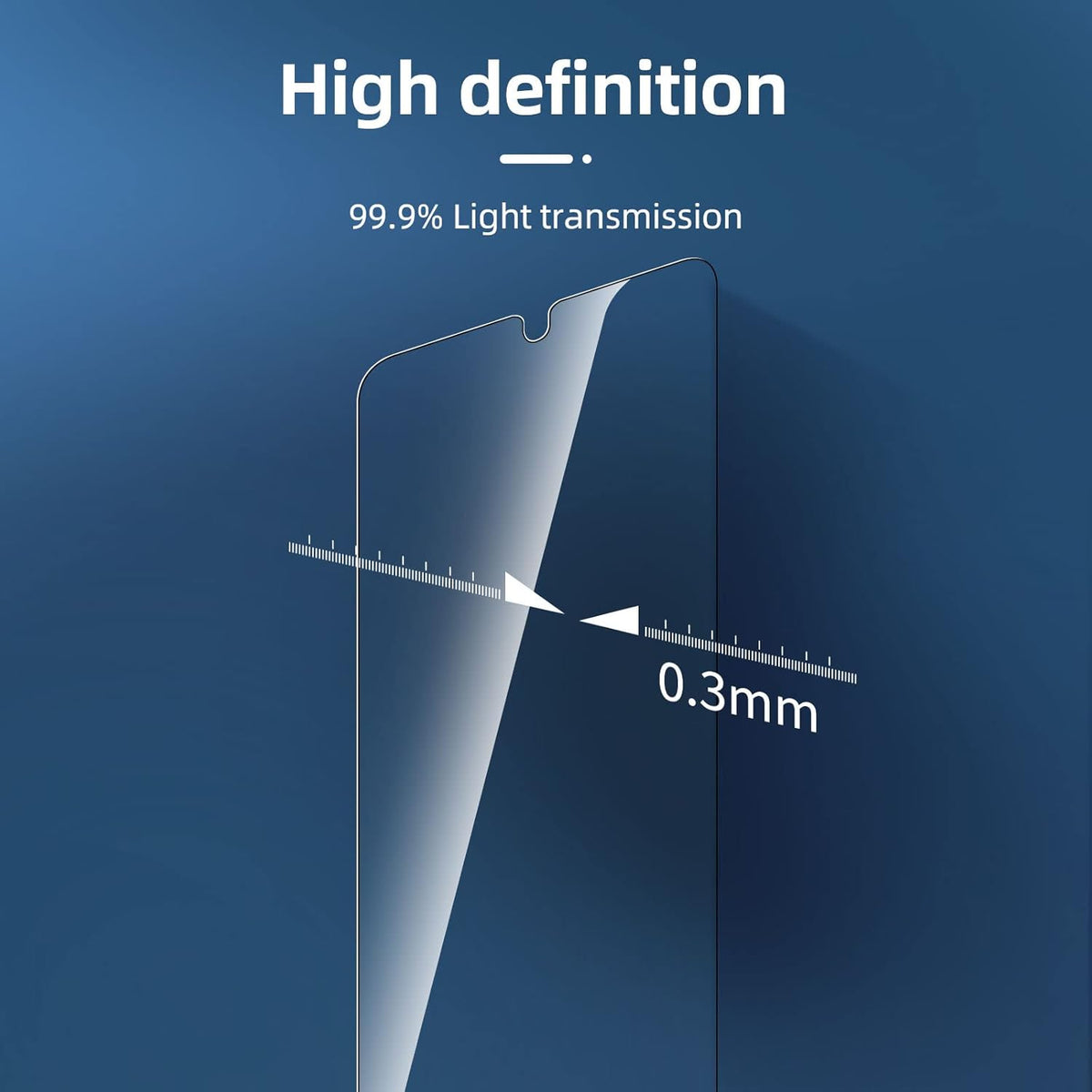 NEW'C 3 Pack Screen Protector for Samsung Galaxy A42 5G, Galaxy M12, Tempered Glass, Case Friendly, Bubble Free