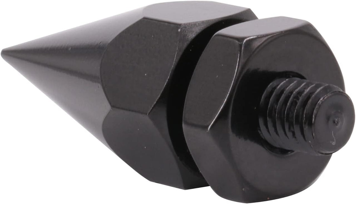 Flushbay 4 Pack M8 (M8) Speaker Spikes Floor Protectors Adjustable Speaker Isolation Spikes Black for Subwoofer CD DVD