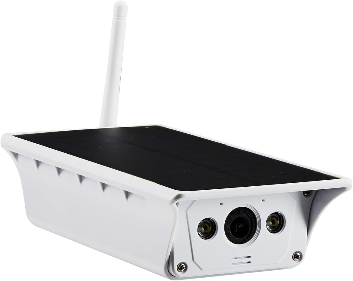 Solar WIFI Camera Outdoor Wireless with AI Detection, High Sensitivity, Wide Angle Starlight Night Vision, Free SD Card