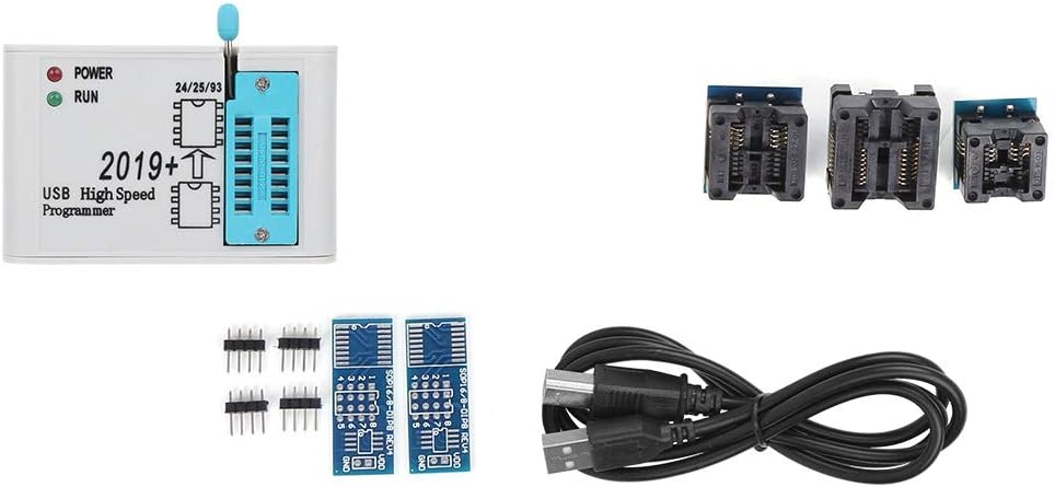 Glomora Programmer Programmer Programming High-Speed Adapter - Compact Socket for Swift Firmware Upgrades and Chip