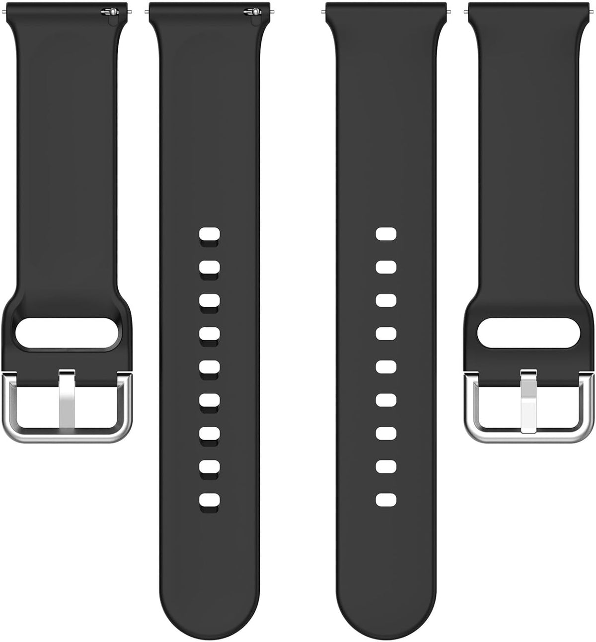 4 Pack Straps for iTouch Air 3 44mm Smartwatch, Replacement Silicone Breathable Sport Wristbands