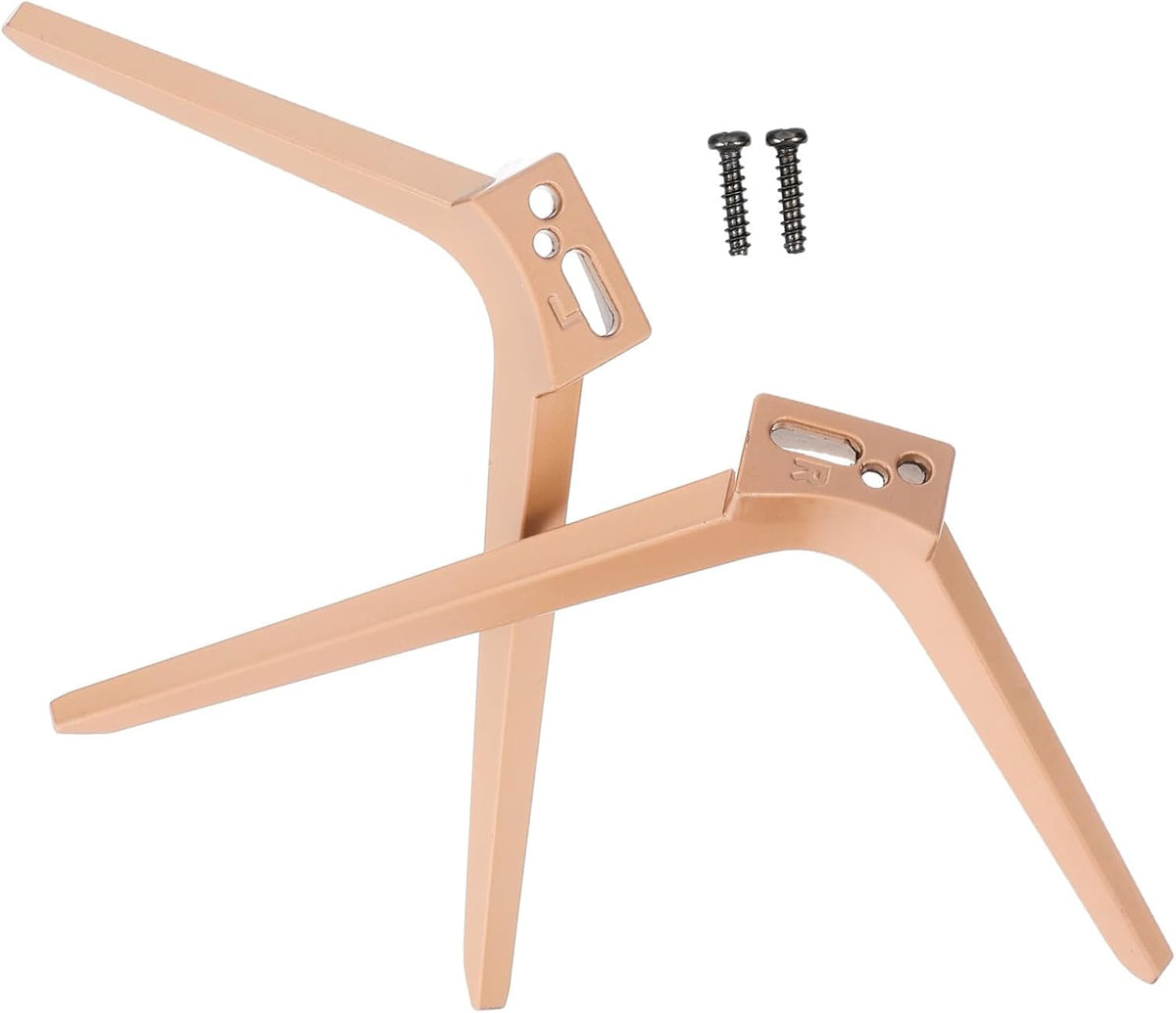 IMIKEYA 1pair Tabletop Tv Stand Mounting Brackets for Small Spaces Elegant Design for LCD Led Flat Screen Tvs Sturdy