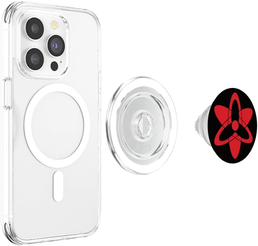 PopSockets MagSafe PopGrip for iPhone Anime Style Japanese Manga Comic Style Pattern Black Red