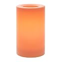 Sterno Home CGT20305SC Indoor/Outdoor Plastic Pillar Candle with 5-Hour Timer, 3 5-Inch, Sunrise