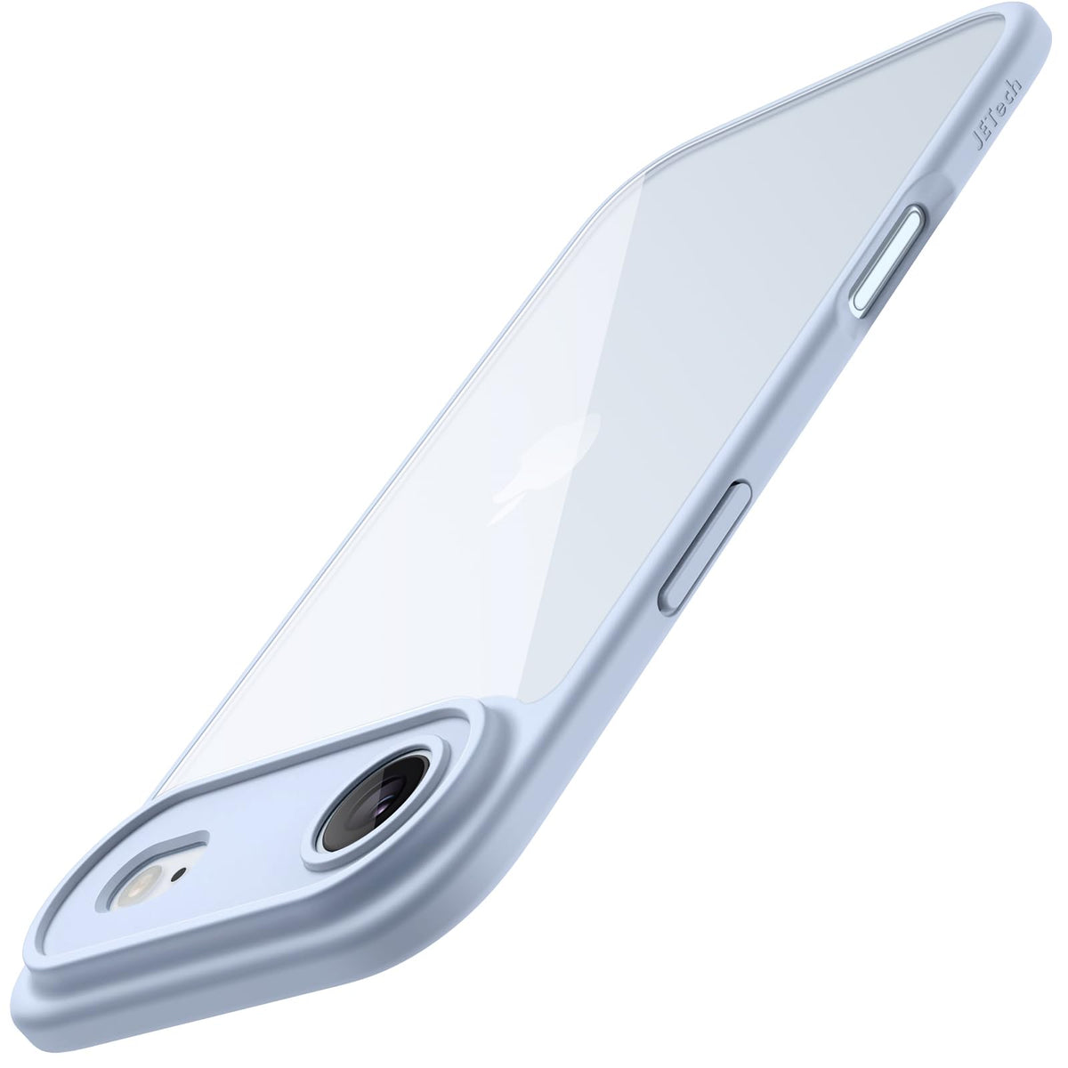 Jetech Case For Iphone Air, Shockproof Phone Bumper Cover, Solid Color Matte Tpu Frame, Anti-Scratch Clear Back, 6.5-Inch Displa