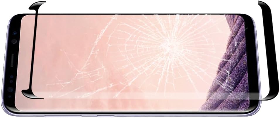 CENTAURUS Galaxy S8 Plus Screen Protector (3 Pack) 2.5D Arc Clear Ultra-Thin 9H Full Coverage Tempered Glass