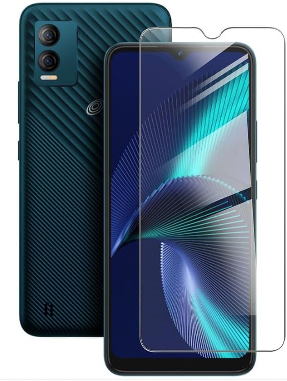 BLU View Speed 5G Tempered Glass Screen Protector, [1 Pack] 9H Hardness, Anti Scratch, Bubble Free Film