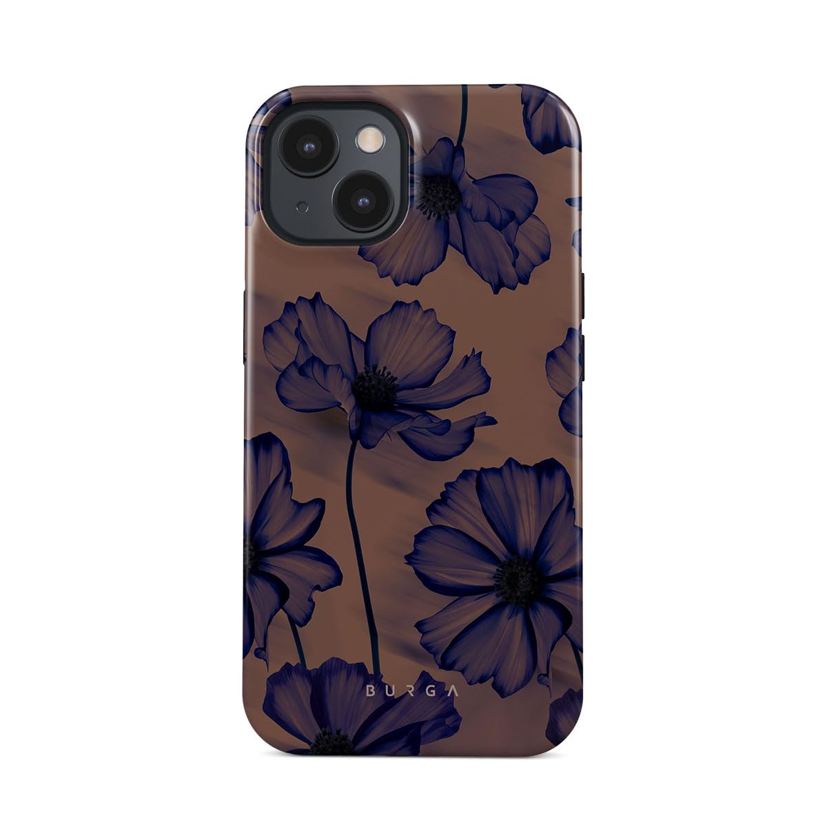 Burga Unisex Phone Case For Iphone 14 Plus - Dual-Layer Hybrid Design With Shock-Absorbing Tpu & Durable Exterior, Scratch-Resis