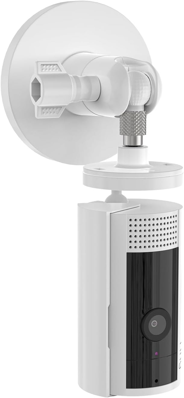 Magnetic Mount for Ring Indoor Cam 2nd Gen/1st Gen/Stick Up Cam and More (White, 1 Pack)