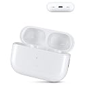 Wireless Charging Case Replacement Compatible with AirPods Pro 3 Generation, 450mAh Wireless Charger Case with Bluetooth Pairing Sync, 15-Min Fast