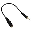 YCS basics 3.5mm Smartphone TRRS Headset to TRS Headphones Adapter (Removes The Microphone Channel)