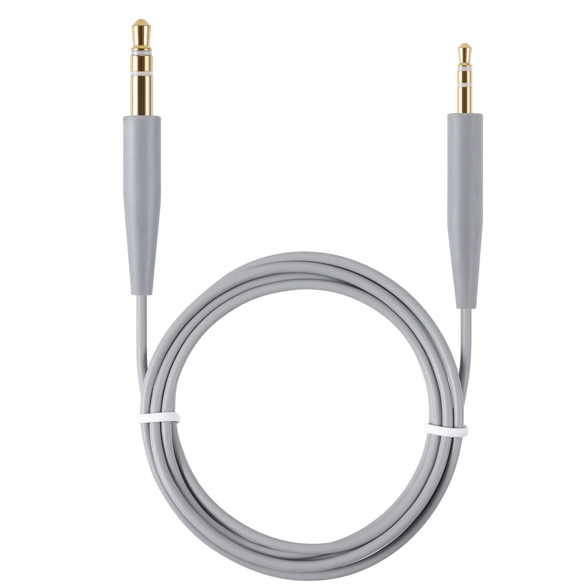 EARLA TEC Replacement Audio Cable Cord Extension Wire for Bose QuietComfort QC25 QC35 Headphones with in line Mic Volume Control (No mic Grey)