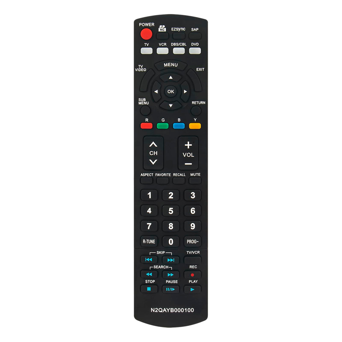 Replacement Remote Control fit for PANASONIC Plasma LCD TV TH-50PZ700U TH-50PZ77U TH-50PE8U TH-50PX80U TH-50PX80UA TH-50PZ80U TH-50PZ80UA TH-58PZ700U