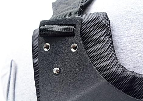 Medusa MED 100 Adjustable Body Vest for GoPro & DSLR with Friction Arm – Front & Back Camera Mounting Plates, Extra Accessories Support