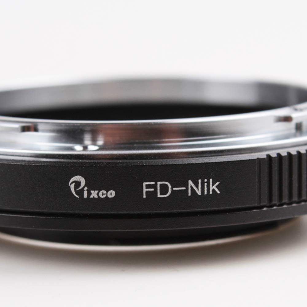 Lens Adapter for Macro Canon FD Mount Lens to Nikon (D) SLR Cameras, Compatible with D5600 D5 D3400 D500