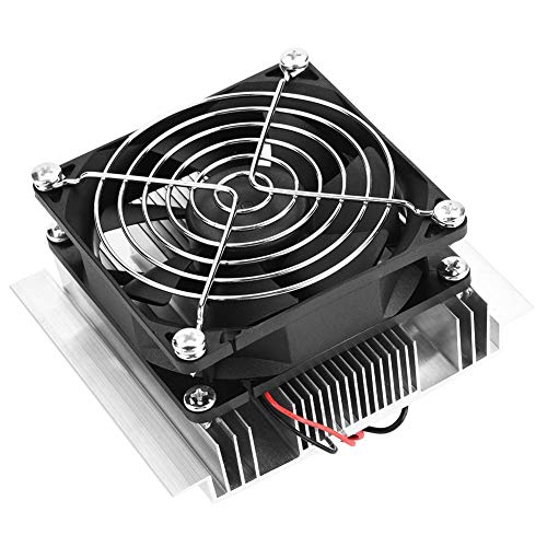 Semiconductor Refrigeration Thermoelectric Peltier Cold Plate Cooler with Fan for Small Fridge
