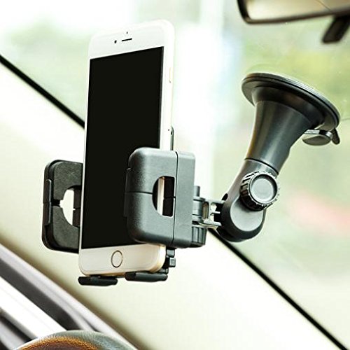 Car Mount Dash Compatible with Motorola Moto Z4, Windshield Holder Cradle Swivel Dock Suction Stand for Moto Z4 Phone Model