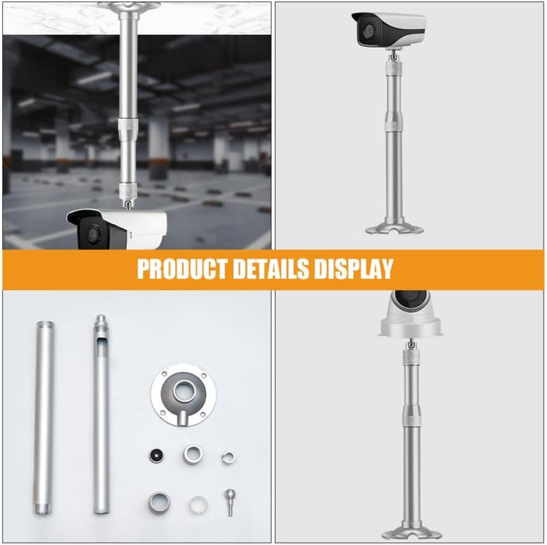 HOMSFOU Adjustable Universal Projector Ceiling Mount - Aluminum Alloy Bracket