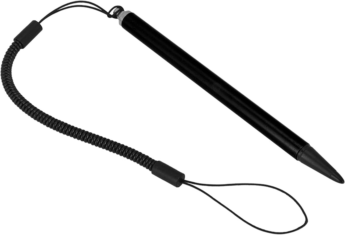 ASHATA Stylus, Resistive Touch Painting Pen with Spring Rope, Compatible with All Resistive Touch Screen Devices (Black)