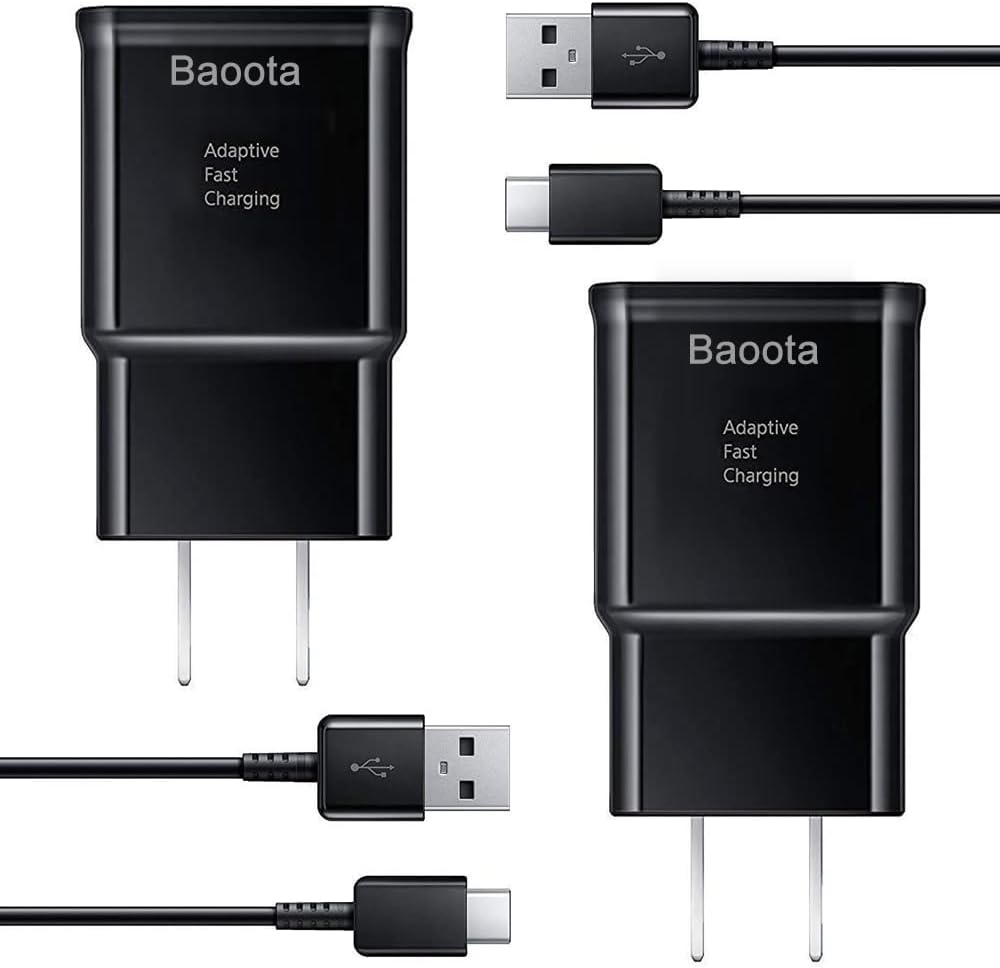 Type C Charger Fast Charging, Android Phone Charger Block with USB C Charger Cable 6.6Ft for Samsung Galaxy S24
