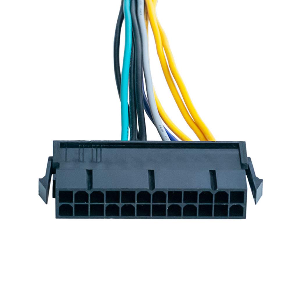 Main Power 24 pin to 8 pin ATX Power Supply Adapter Cable for DELL Optiplex 3020, 7020, 9020, Precision T1700