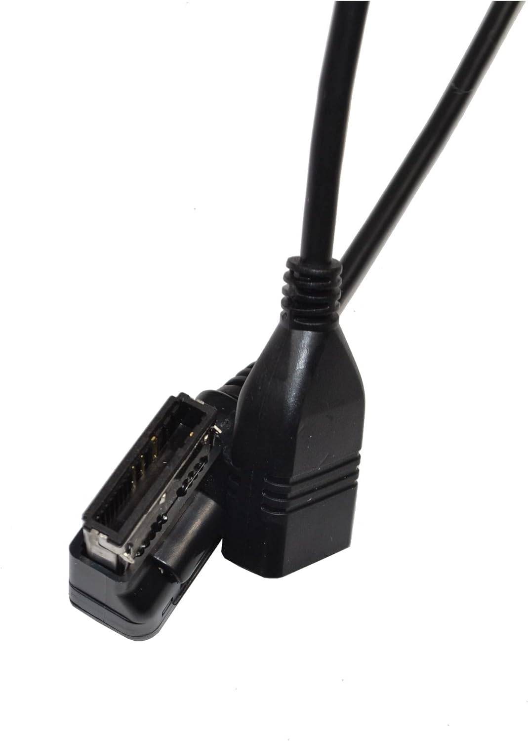 HQRP MDI AMI/MMI/USB Cable Adapter Compatible with Audi ? MMI 3G ? AMI (Audi Music Interface) Audio MP3 Music Interface Adapter