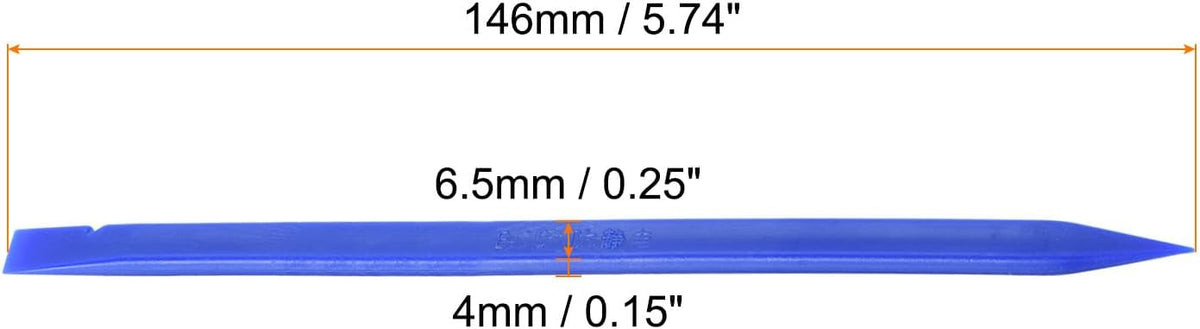 MECCANIXITY Phone Pry Opening Tools - Plastic Stick Spudger 146mm for PC Tablet Laptop Repair Tool Kit